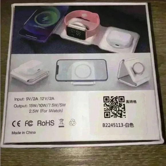 folding 3in1 magnetic wireless charger - Picture 2 of 4